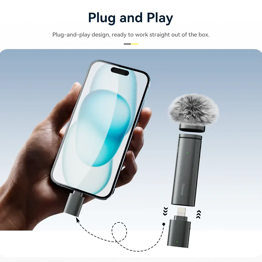 Ulanzi WM-10 Wireless Microphone price in Bangladesh