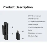 Ulanzi WM-10 Wireless Microphone price in Bangladesh