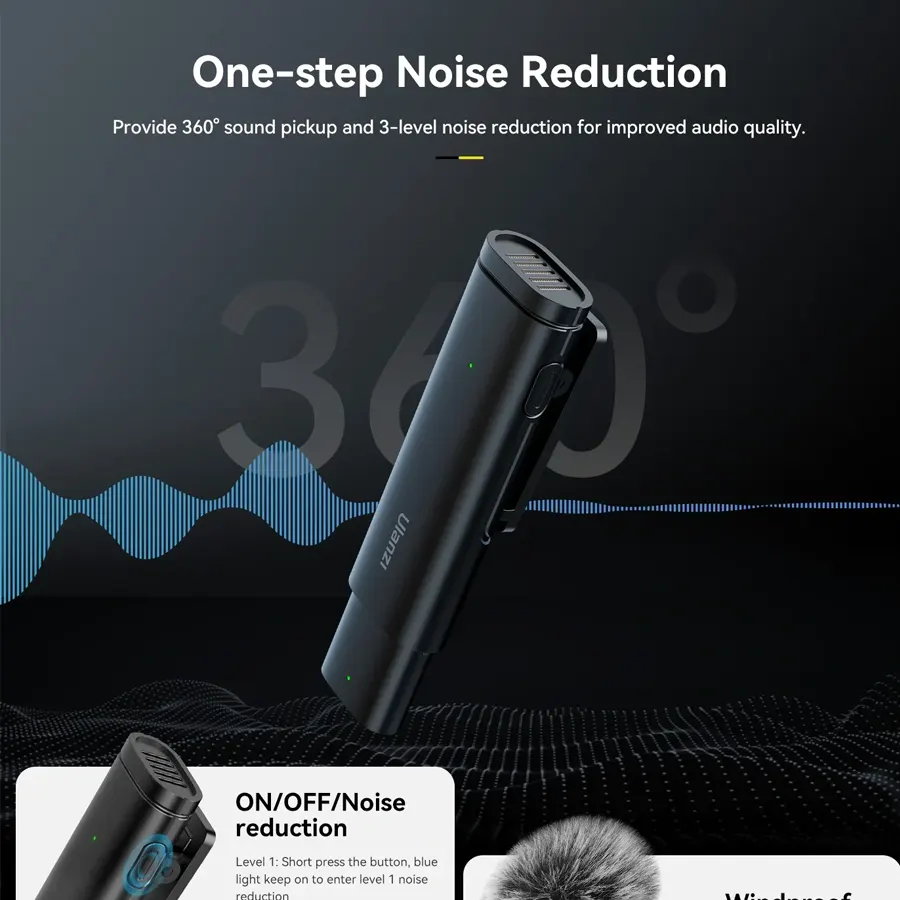 Ulanzi WM-10 Wireless Microphone price in Bangladesh