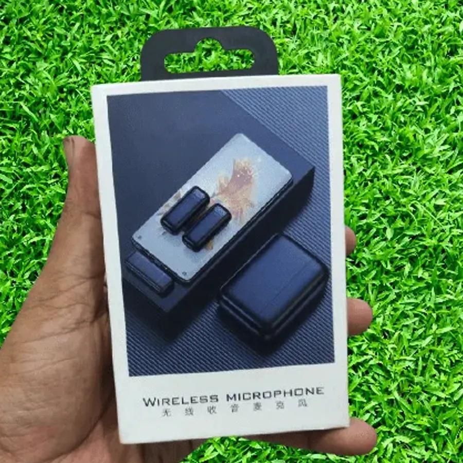 K13 Dual Mic Type-C Portable Wireless Lavalier Microphone