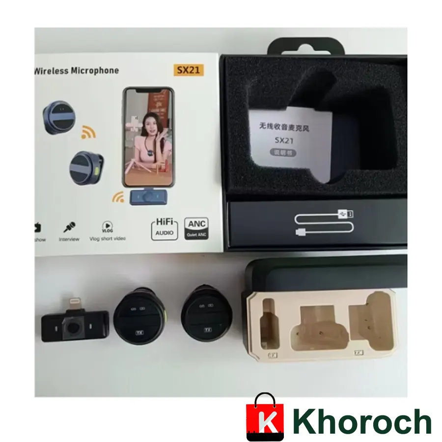 SX21 Mini Type-C Wireless Microphone Price in Bangladesh